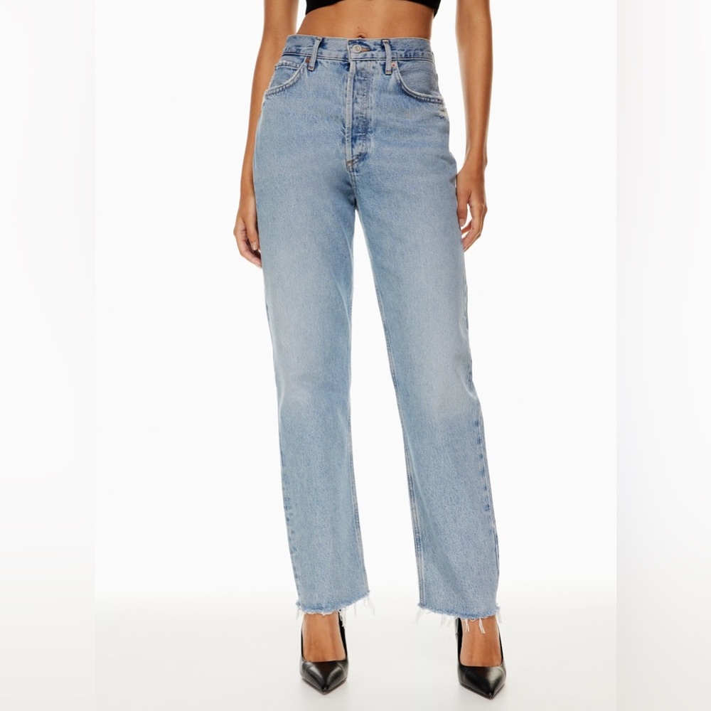 Agolde 90s Pinch Waist Straight Jean in Ruminate, NWT